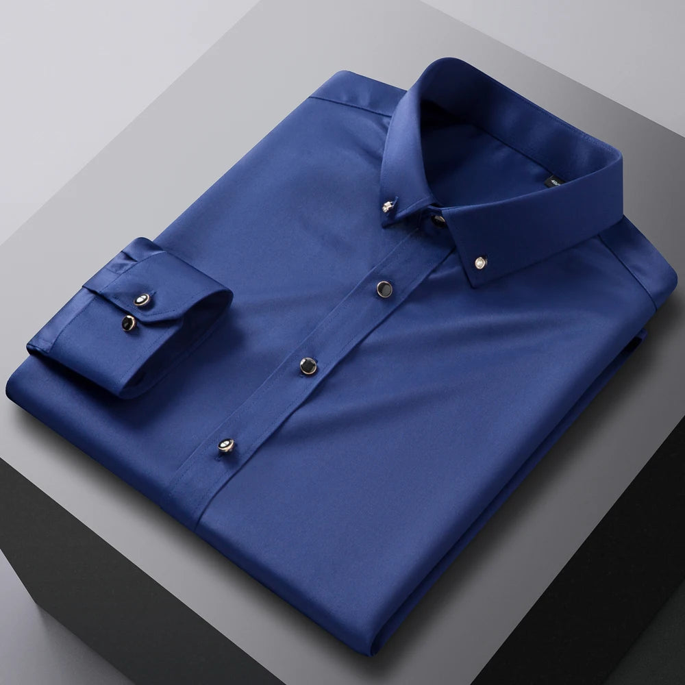 Edmond Aman Premium Silk Shirt