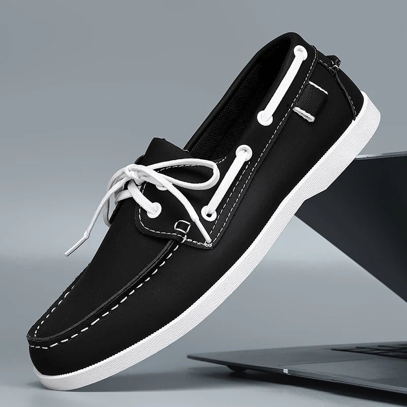 Jules Marchesani Leather Moccasins – Casual Slip-On Loafers