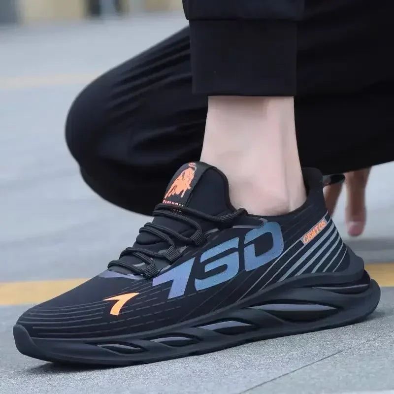 André Lazzarini Men’s Slip-On Running Sneakers