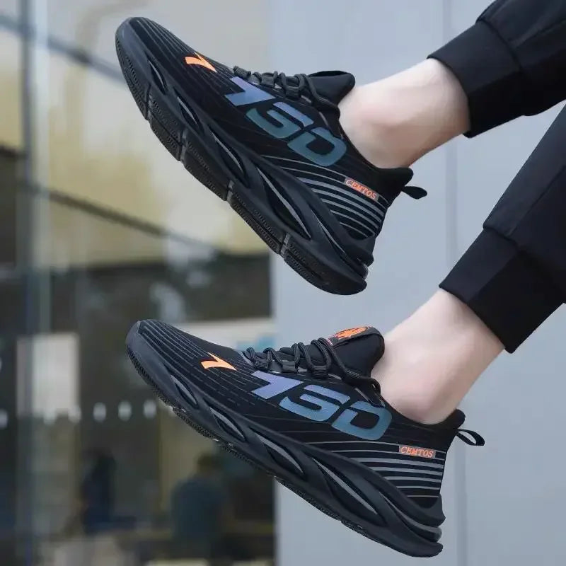 André Lazzarini Men’s Slip-On Running Sneakers