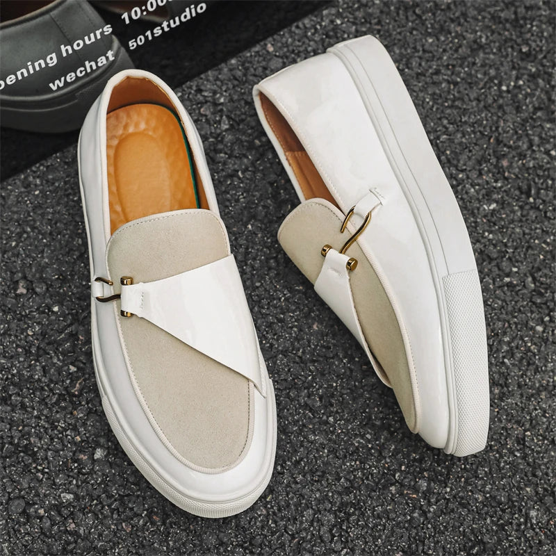 Henri Marceaux Leather Penny Loafer