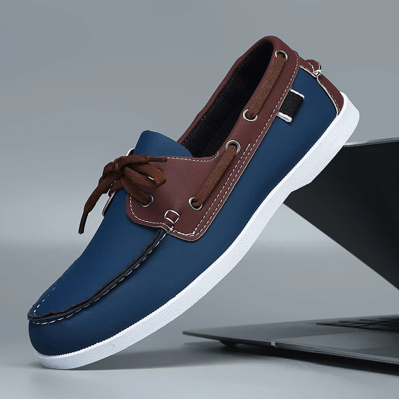 Jules Marchesani Leather Moccasins – Casual Slip-On Loafers