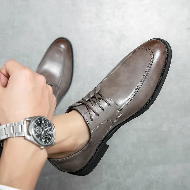 Blaise Marinelli Classic Leather Oxford Dress Shoes