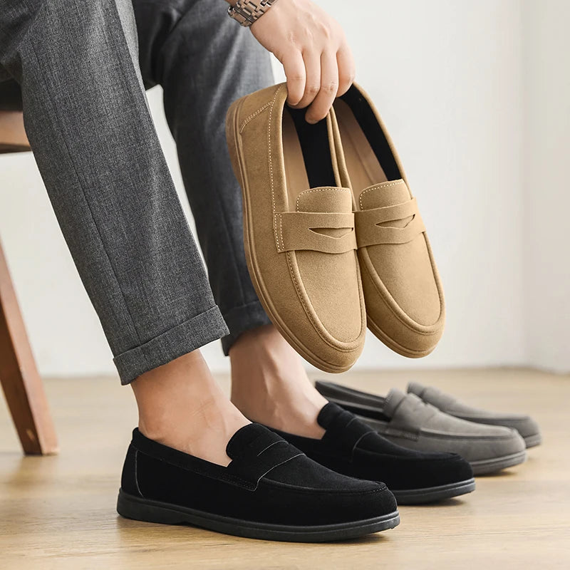 Girolamo Ventresi Slip-On Casual Loafers For Men