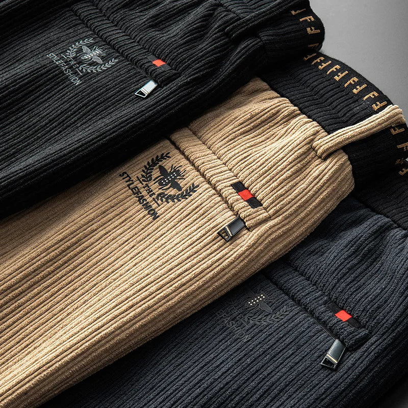 Vinthentic Premium Corduroy Fleece-lined Pants
