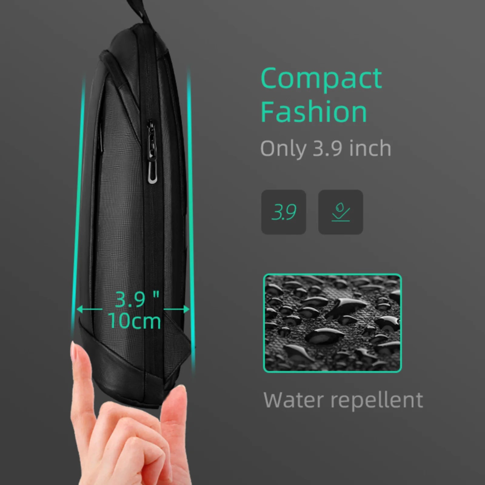 Men Laptop Backpack Slim