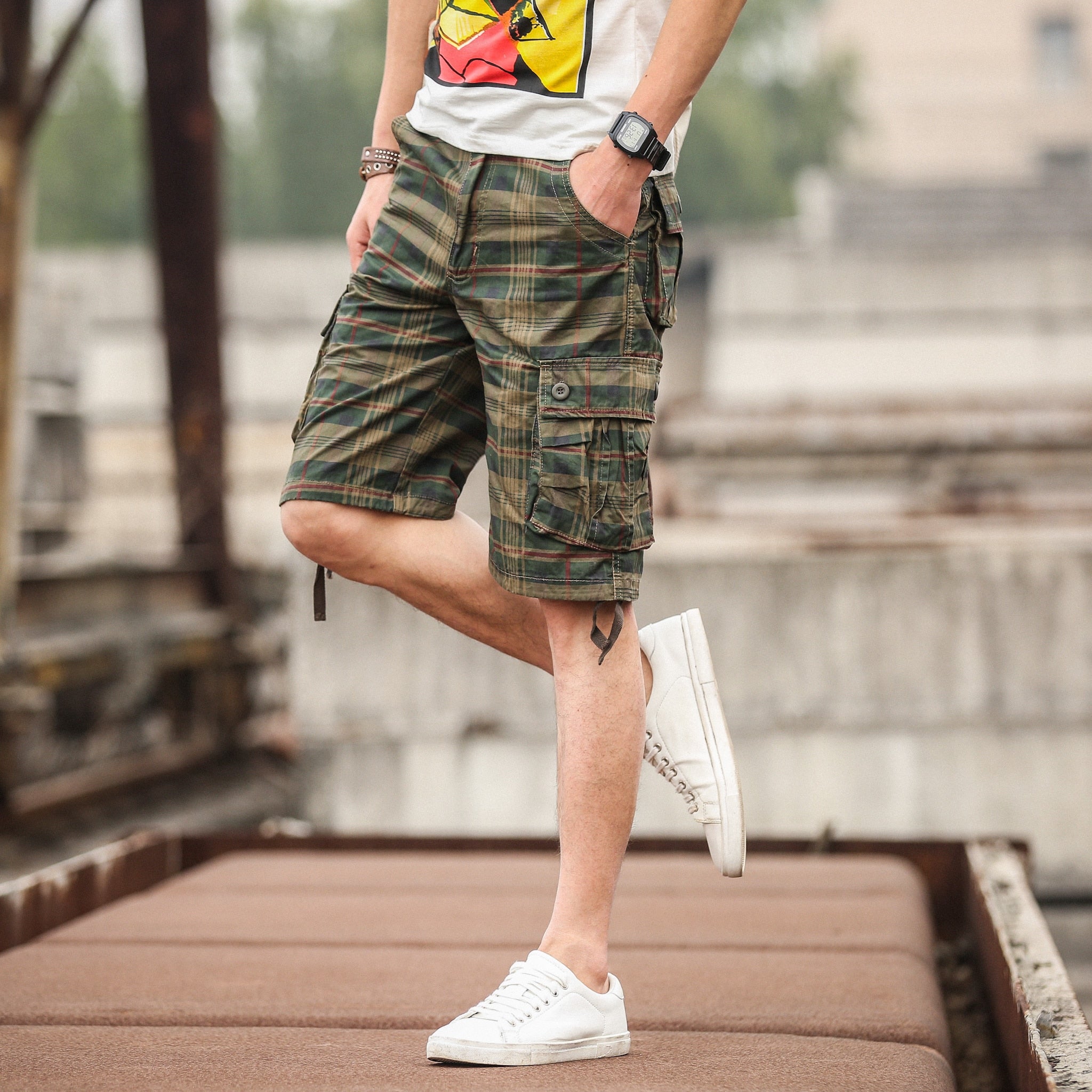 Vinthentic Explorer Men's Cargo Shorts