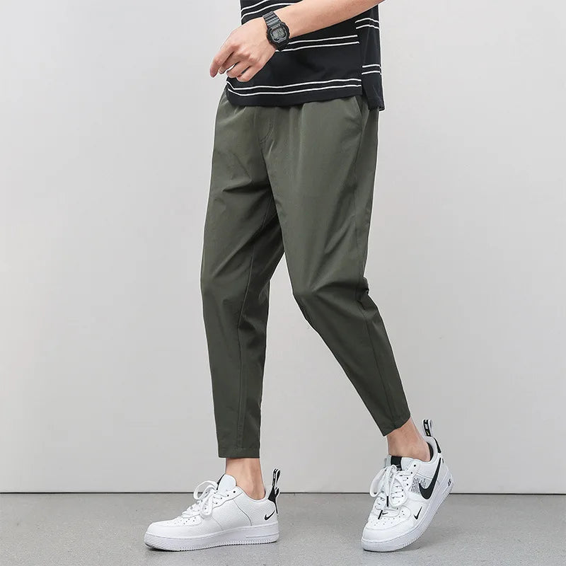 Marco Deon Men’s Quick Dry Summer Cropped Pants