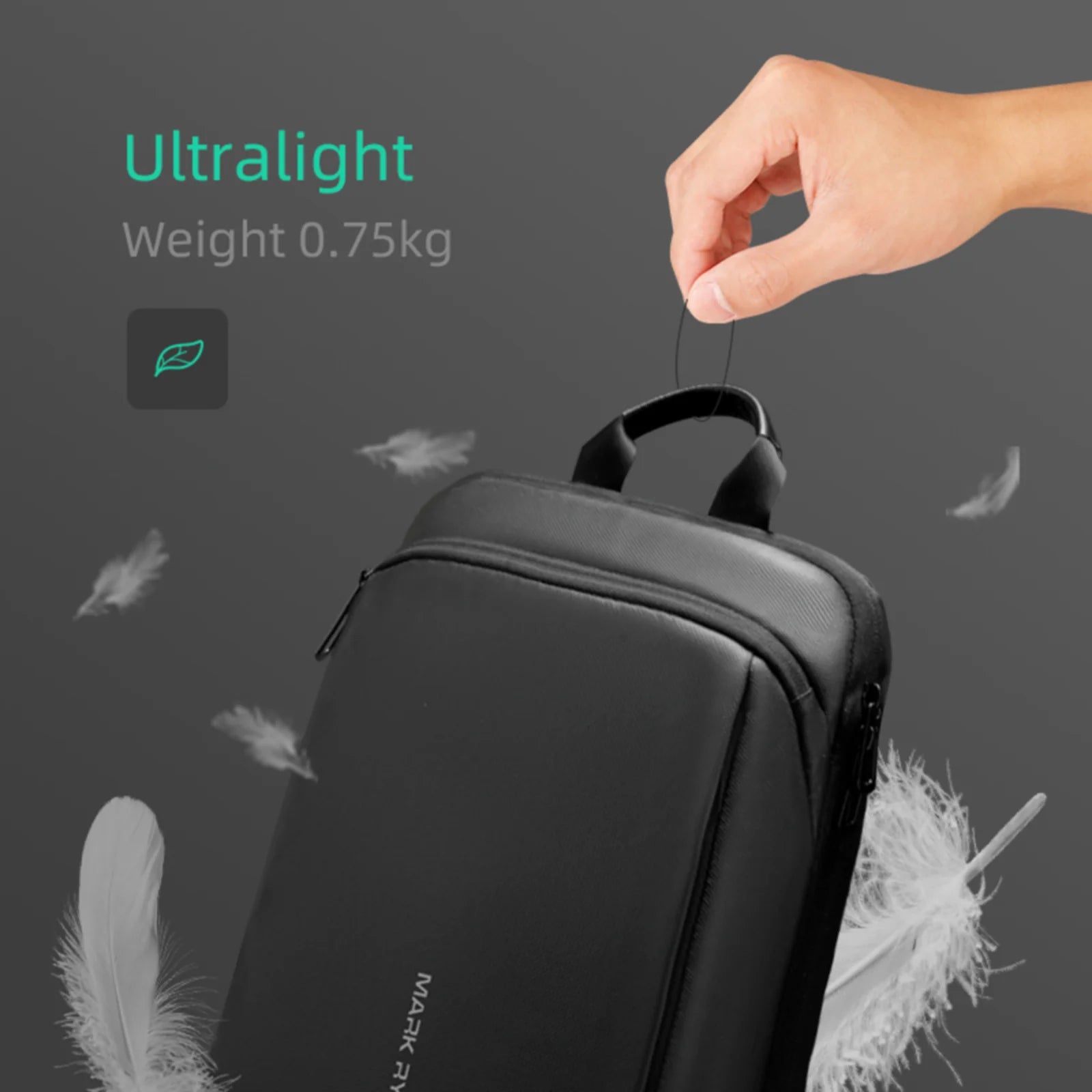 Men Laptop Backpack Slim