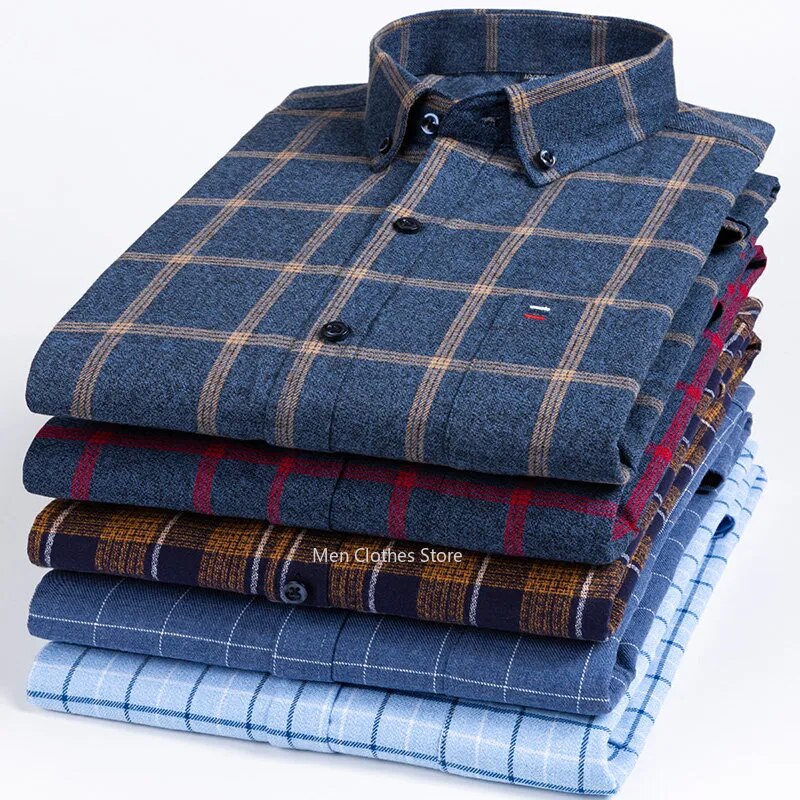 Vinthentic Everett Cotton Plaid Shirt