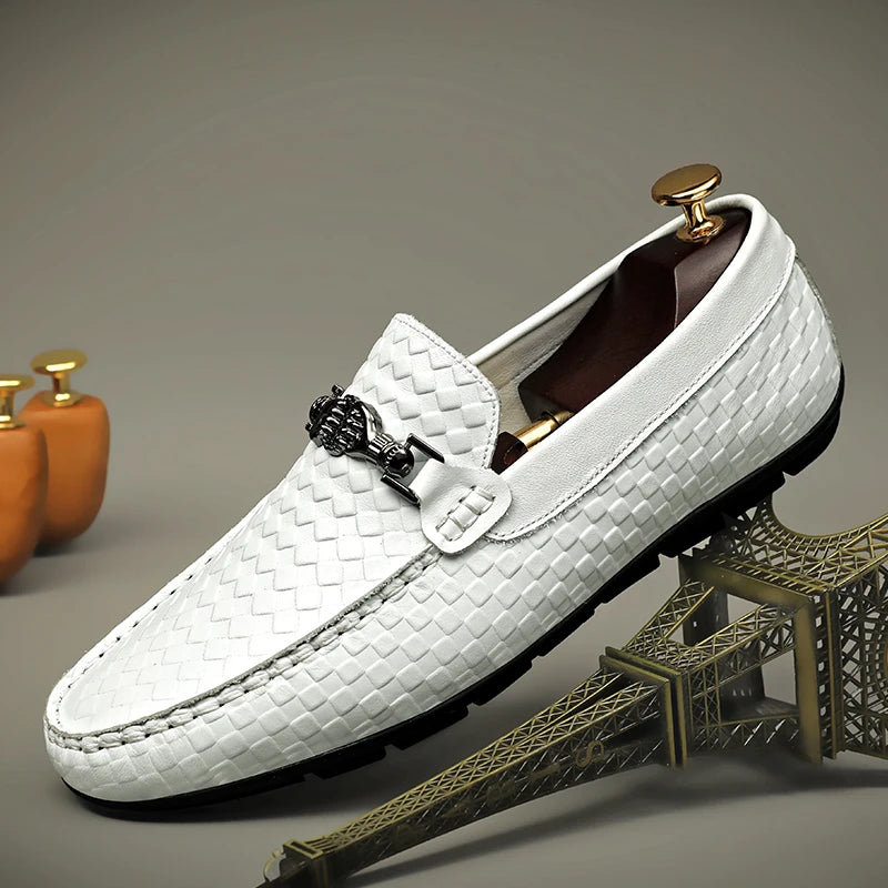 Lorenzo Bellucci Leather Dress Loafers