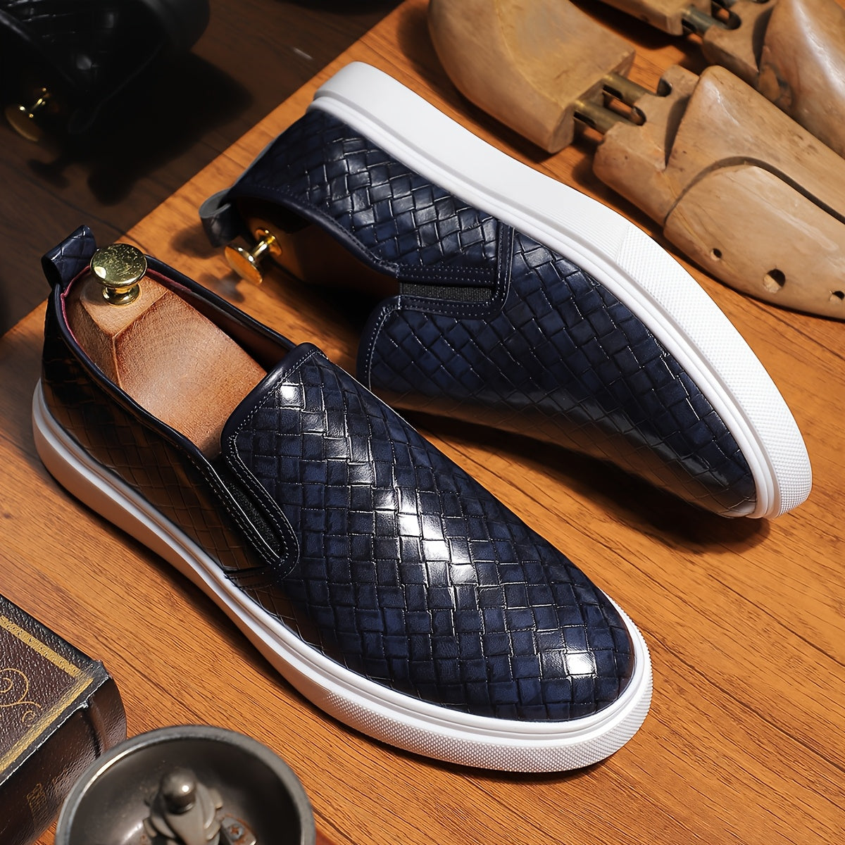 Gianni Ravelli Slip-On Leather Loafers