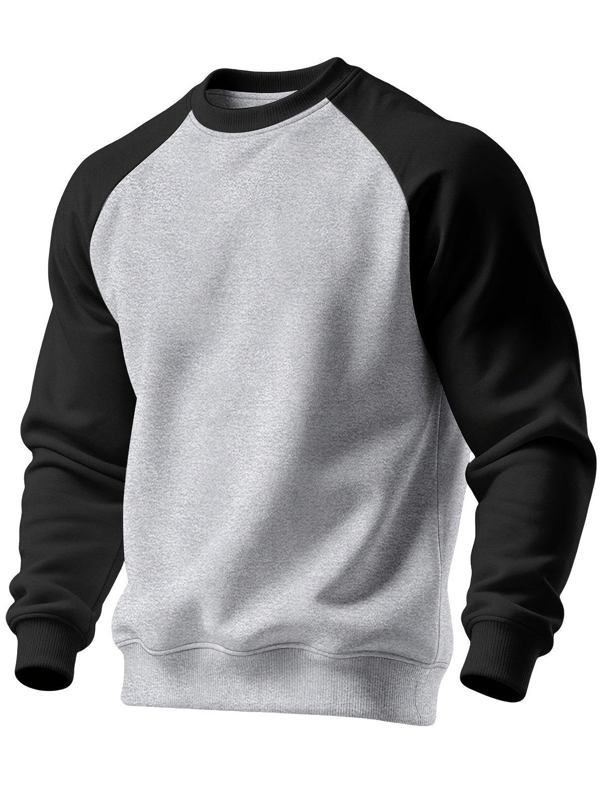 Men's relaxed fit sweatshirt shown as a versatile layering piece