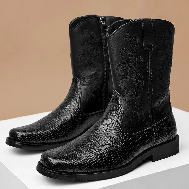 Weston Ridgeway Leather Roper Low Boots
