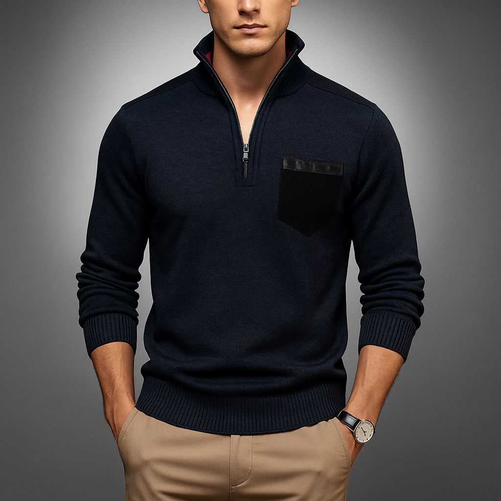 Textured ribbed knit fabric on a women's cardigan
