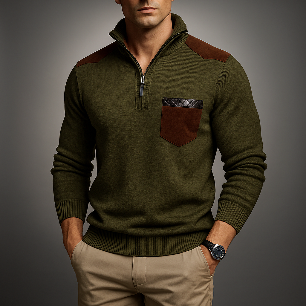 Ribbed Knit Open Front Cardigan