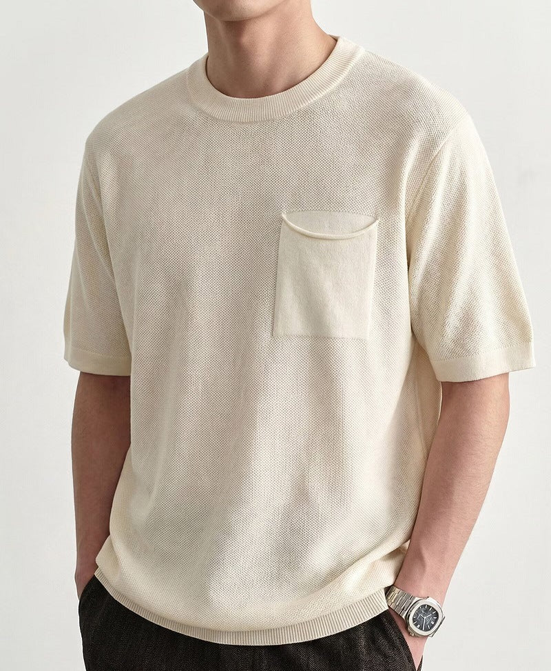 Textured Relaxed Fit Polo