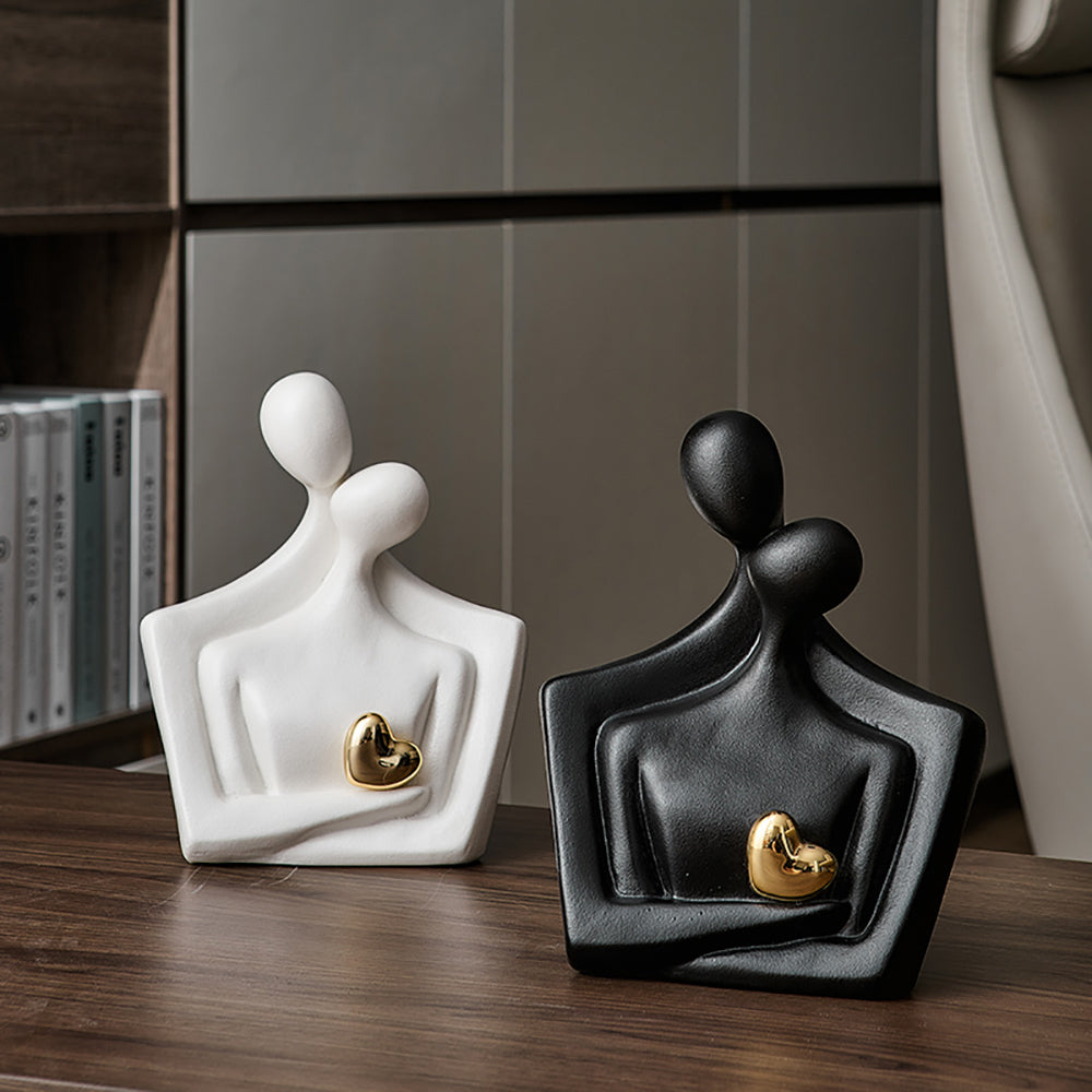 Vinthentic Abstract Lovers Sculpture