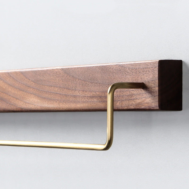 Vinthentic Wooden Bath Towel Rail