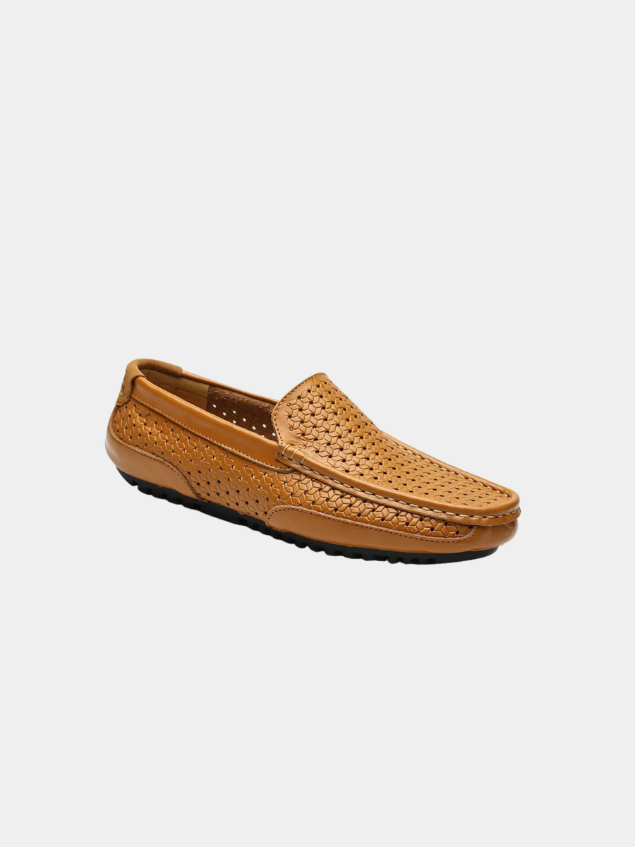 Pair of cushioned everyday women's loafers with supportive soles