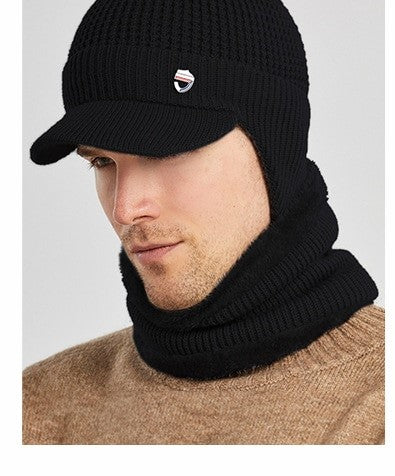 cashmere hat and mask