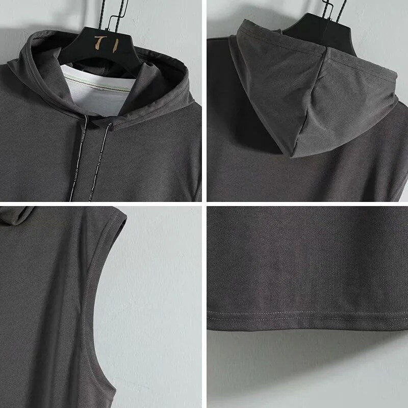 Sky-Rio Sleeveless Hoodie