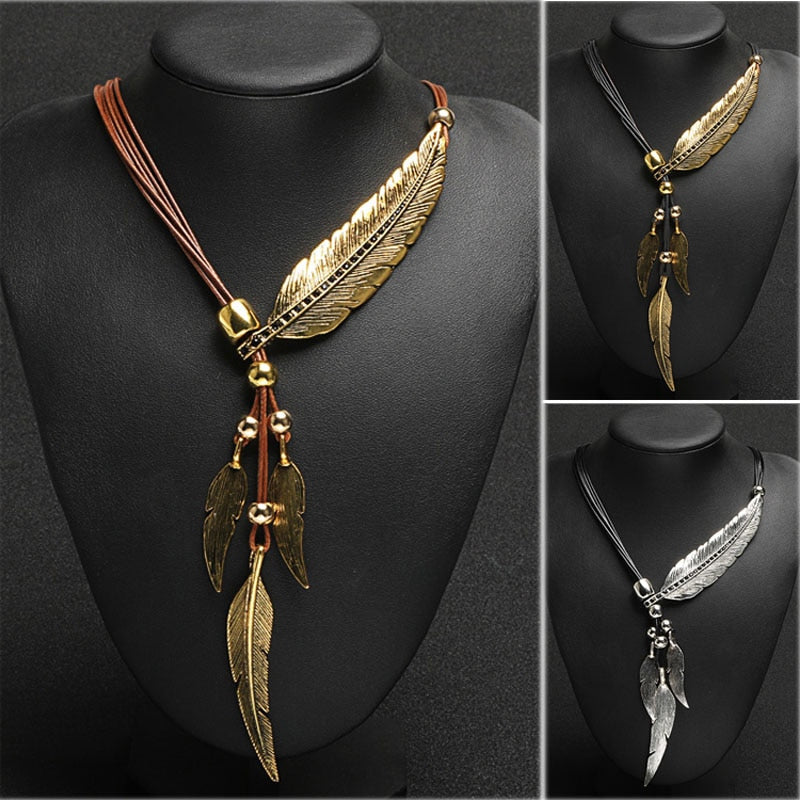 Vinthentic Feather Dreams Necklace