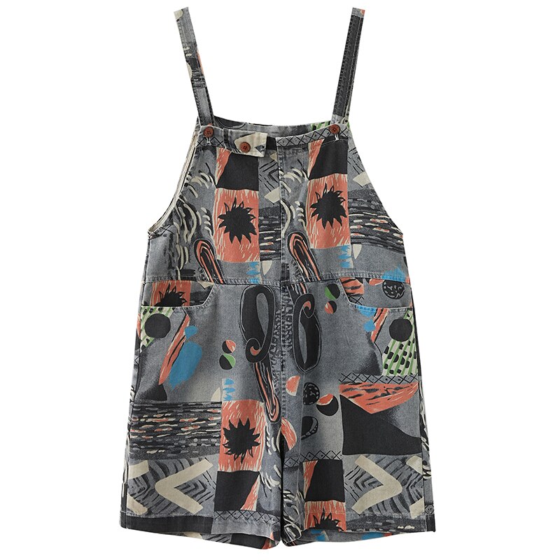 Miami-Summer Denim Overall
