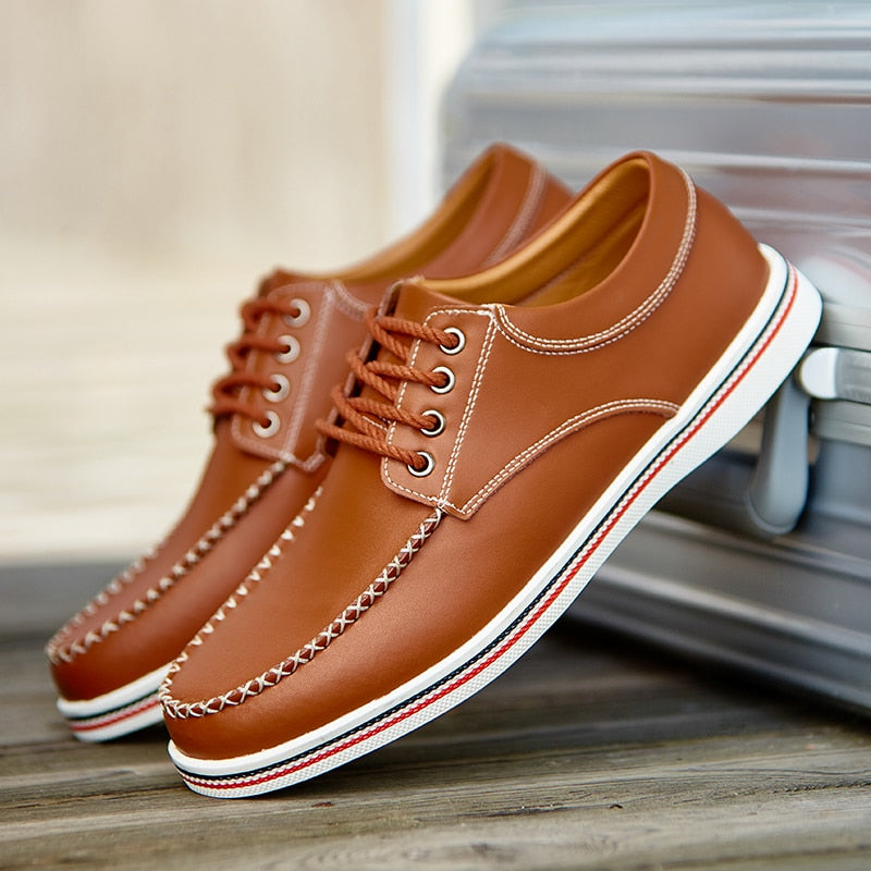 Bernard Leather Casual Sneakers