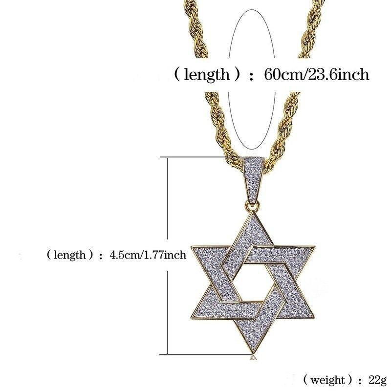 Shield of David Necklace