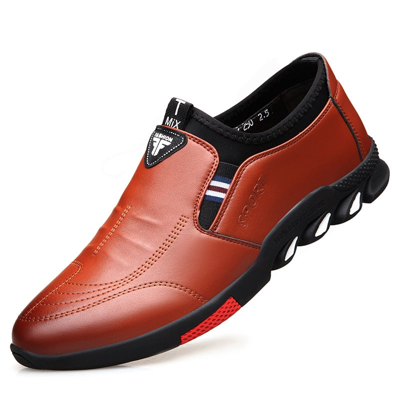 Italy men's leather shoes