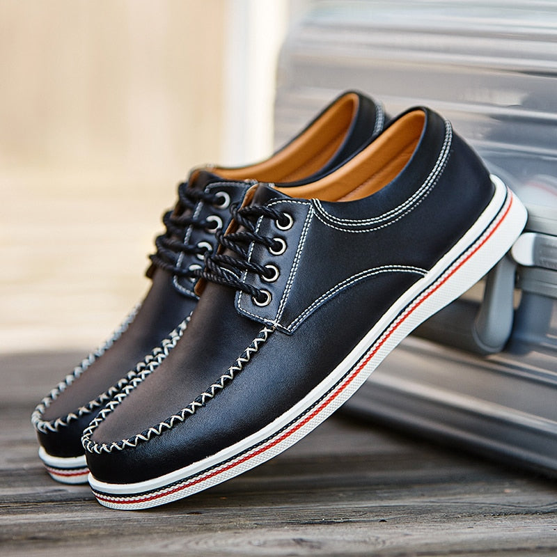 Bernard Leather Casual Sneakers