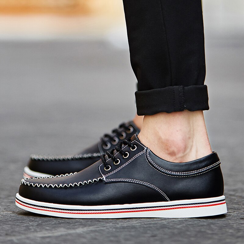 Bernard Leather Casual Sneakers