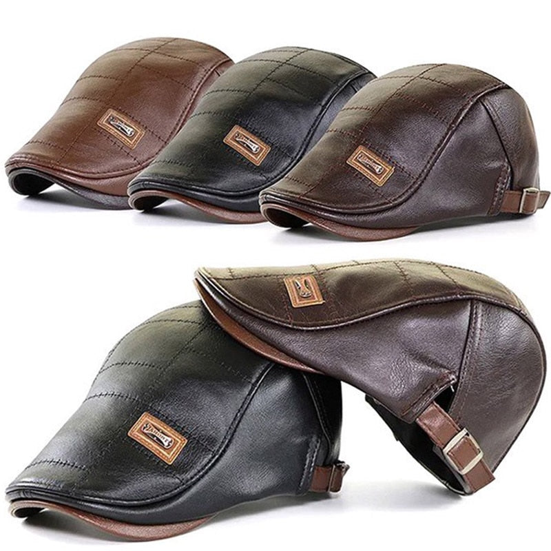 GENOA Men's Leather Hat