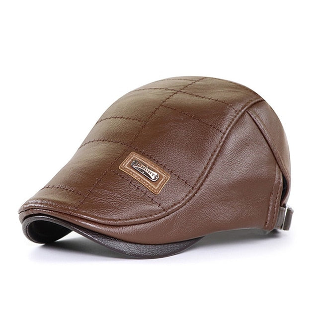 GENOA Men's Leather Hat