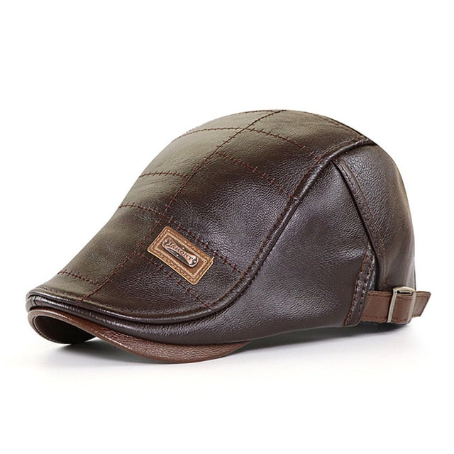 GENOA Men's Leather Hat