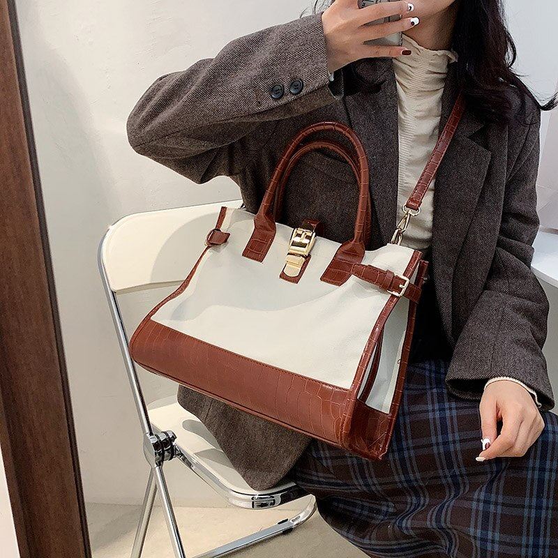 Moda Women's Canvas Shoulder Bag
