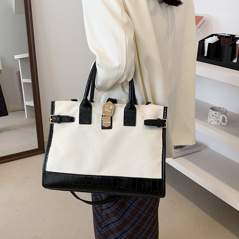 Moda Women's Canvas Shoulder Bag