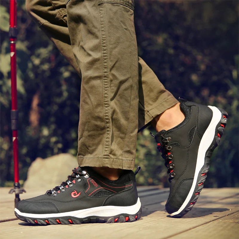 Men's Orthopedic Mesh Walking Shoes Supportive Cushioned Footwear