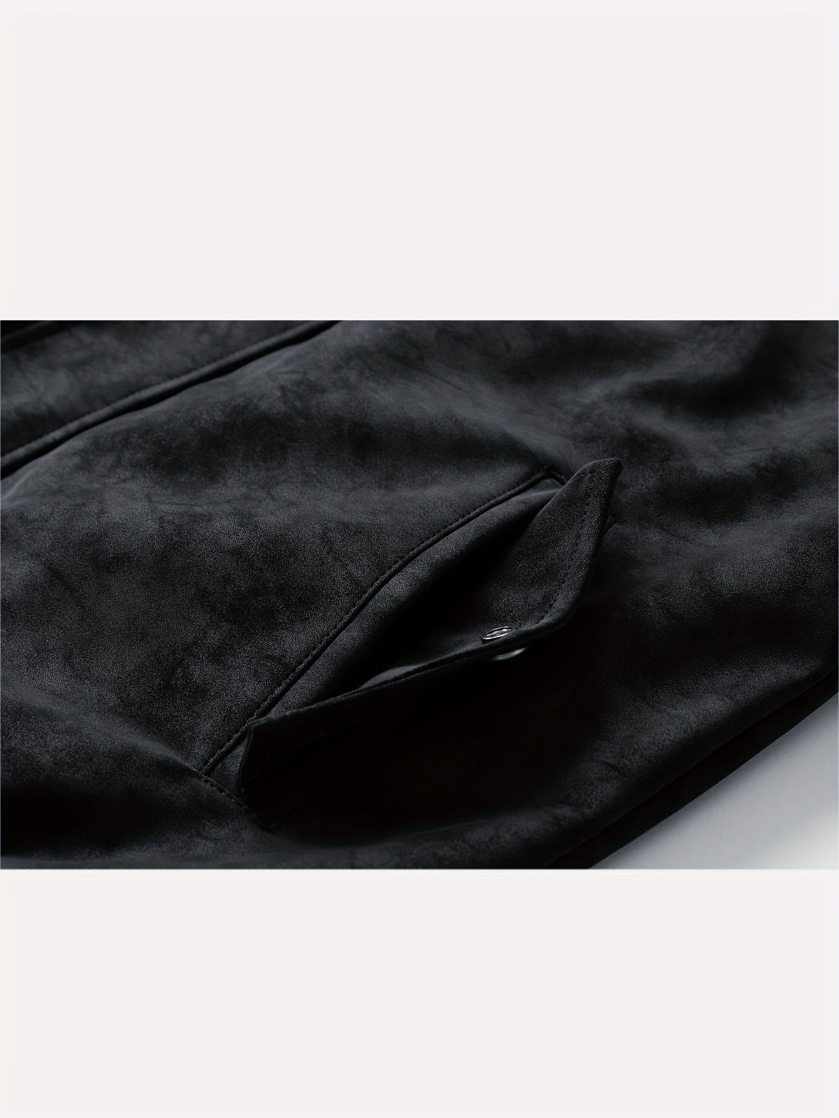 Side view of a sporty hooded jacket for men