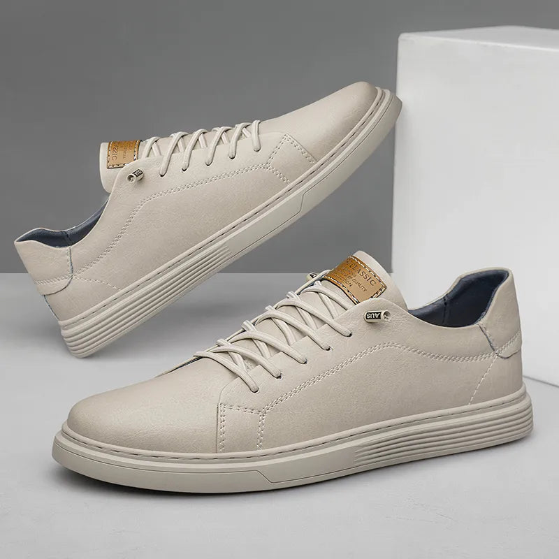 Men's Genuine Leather Sneakers