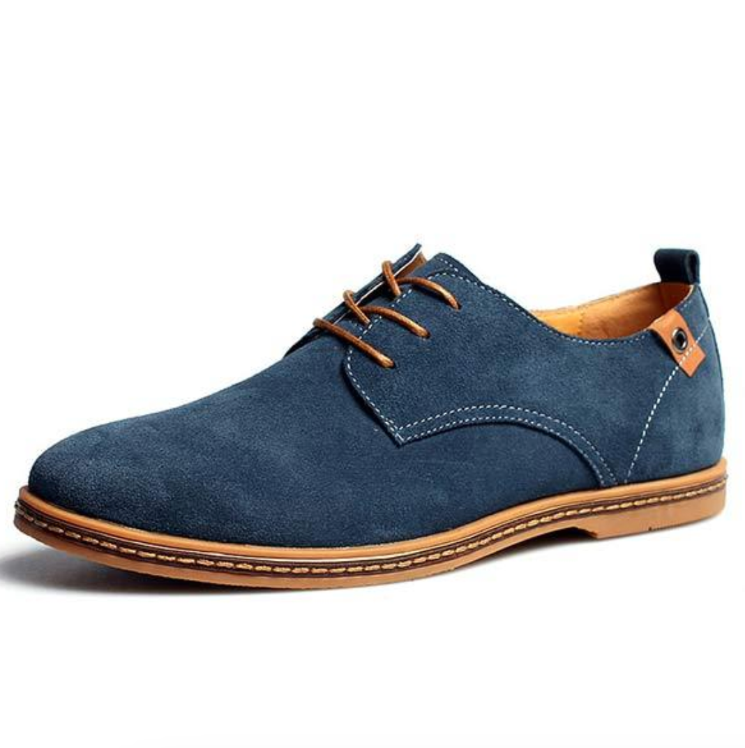Men's Vegan Leather Suede Shoes Comfortable Formal and Casual