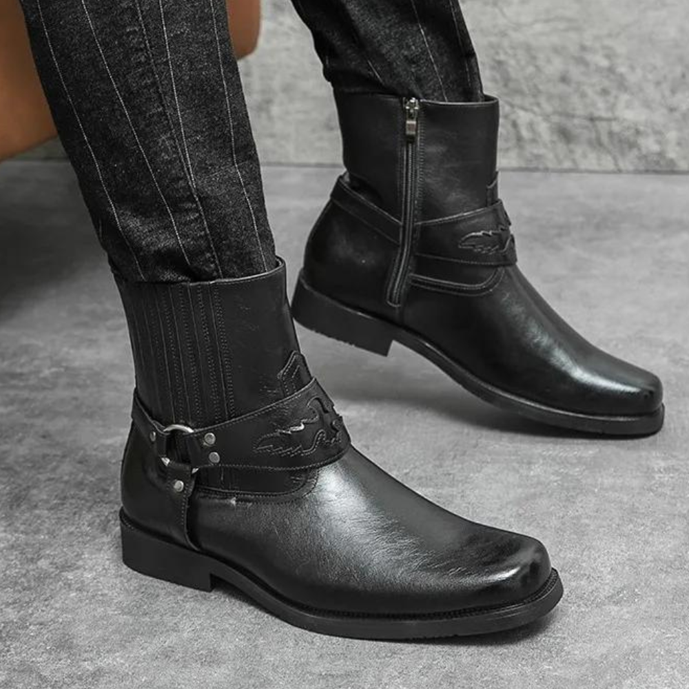 Jules Chéret Genuine Leather Boots