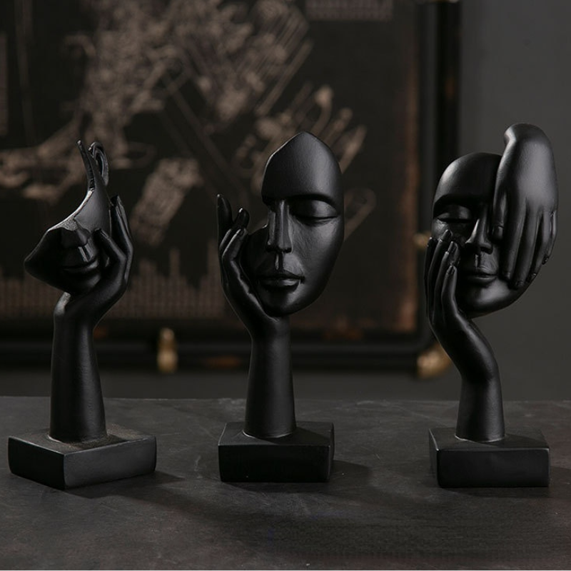 Vinthentic Enigma Abstract Statues