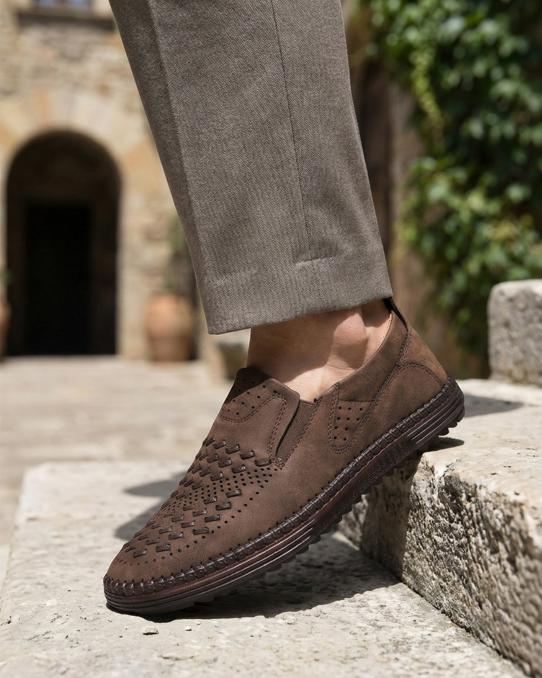 Leather Loafers
