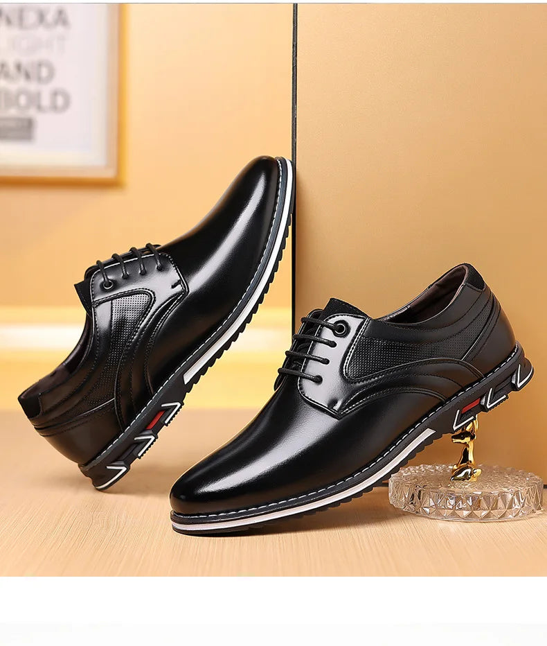 Men's Orthopedic Leather Durable Shoes