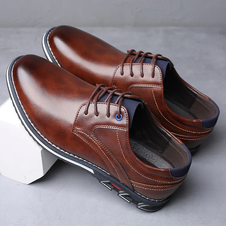 Men's Orthopedic Leather Durable Shoes