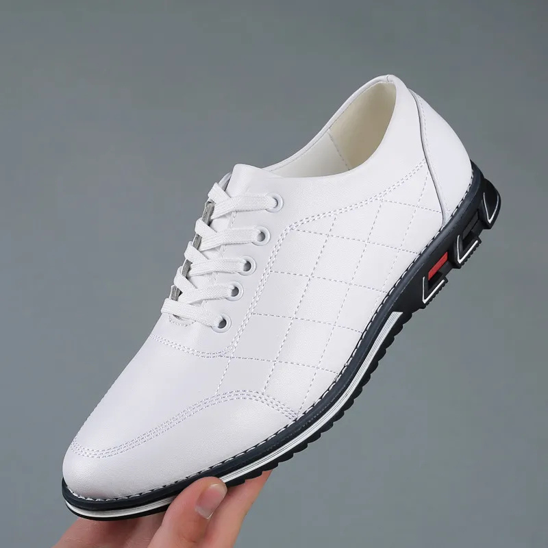 Men's formal shoes arranged for everyday office and professional wear