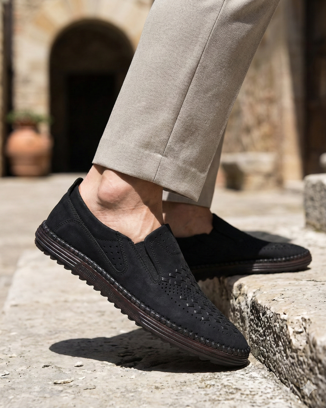 Leather Loafers