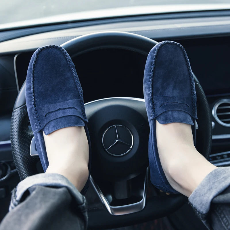 Simone Peterzano Leather Driving Shoes